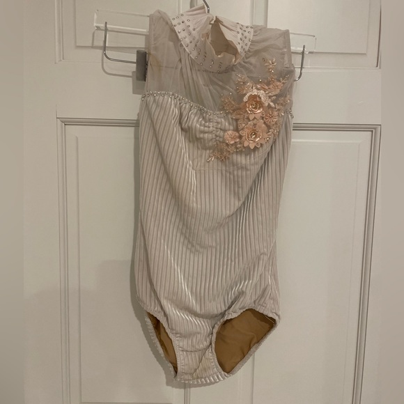 Tan and White Hamilton style Lyrical/contemporary costume - Picture 1 of 4